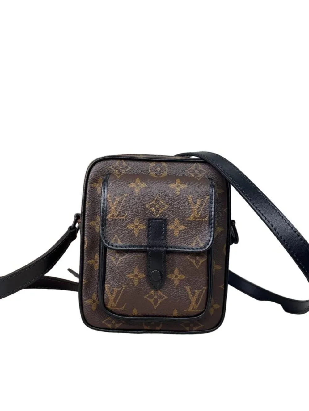 Louis Vuitton Monogram Macassar Christopher Shoulder